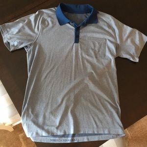Men’s Lululemon Polo, L, Anti-Stink Technology